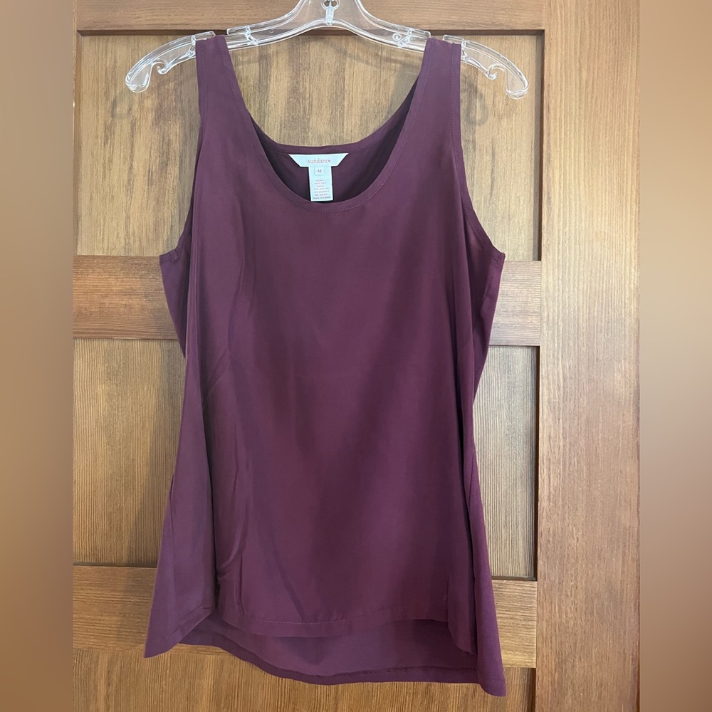 Sundance Silk Top size Medium